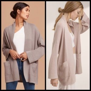Aritzia WILFRED Copernic Sweater Cardigan Medium